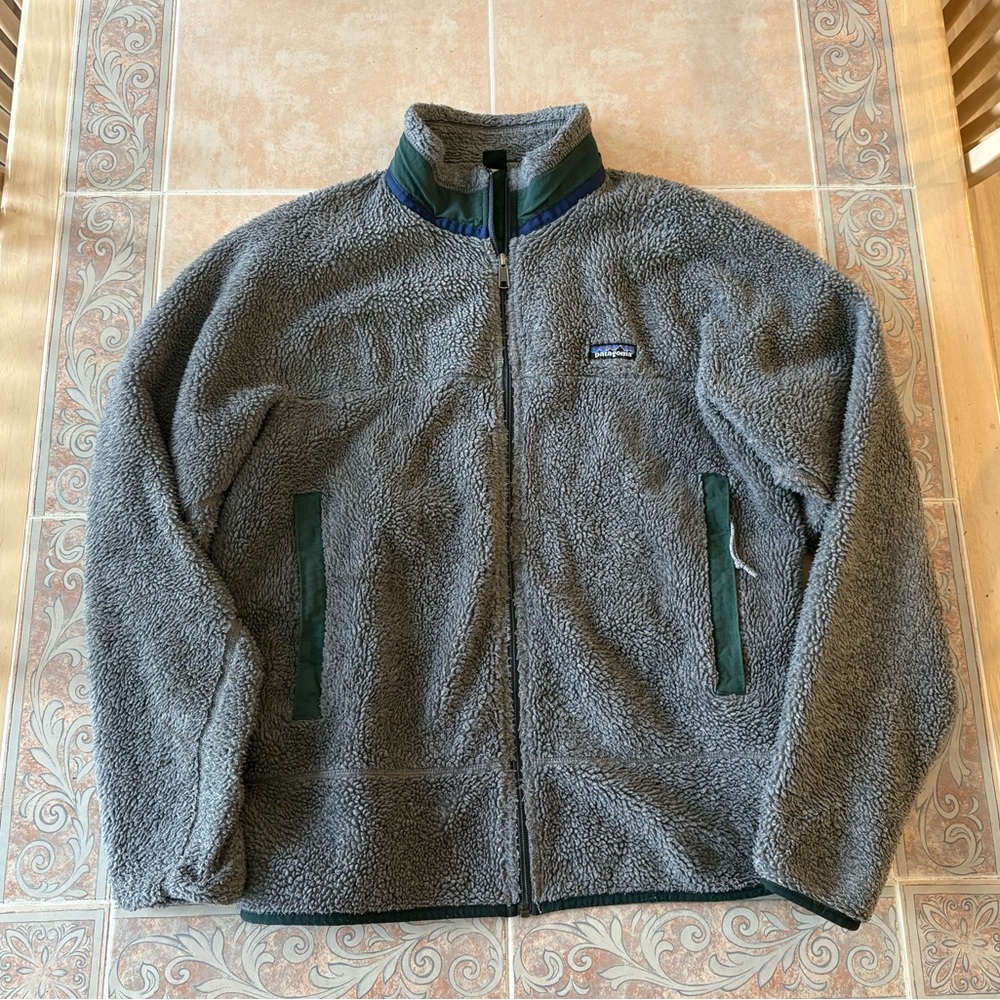 Vintage Patagonia Deep pile PEF fleece jacket